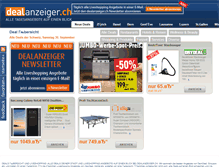 Tablet Screenshot of dealanzeiger.ch